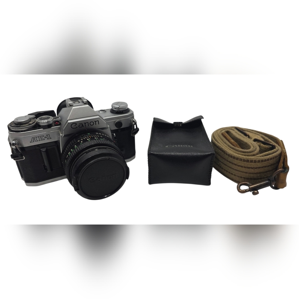 Vintage Canon AE-1 35mm Camera